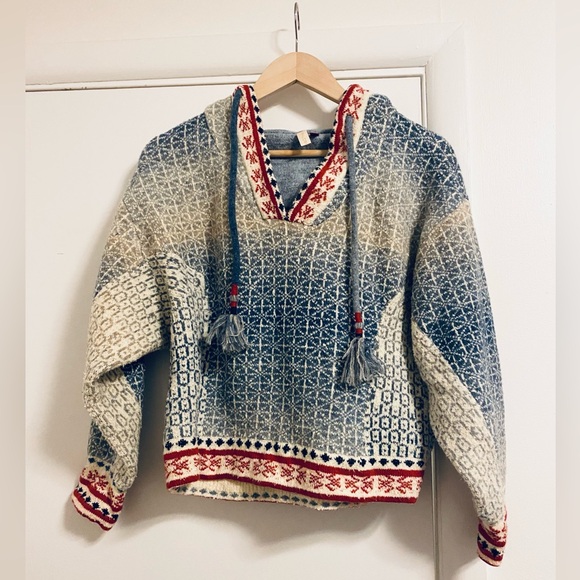 Anthropologie Pilcro Abstract Hoodie - Picture 6 of 7